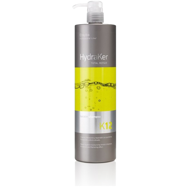 Шампуни для волос Erayba HydraKer K12 Keratin Shampoo 1000 мл